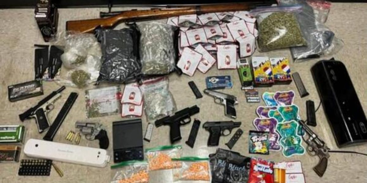 Big Drug Bust in Athens; Police Seized Pills, Meth, Guns And Mushrooms